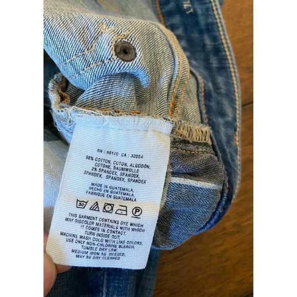 Anthropologie Pilcro and the Letterpress Light Wash Denim Skinny Jeans Size 28 - Picture 7 of 10